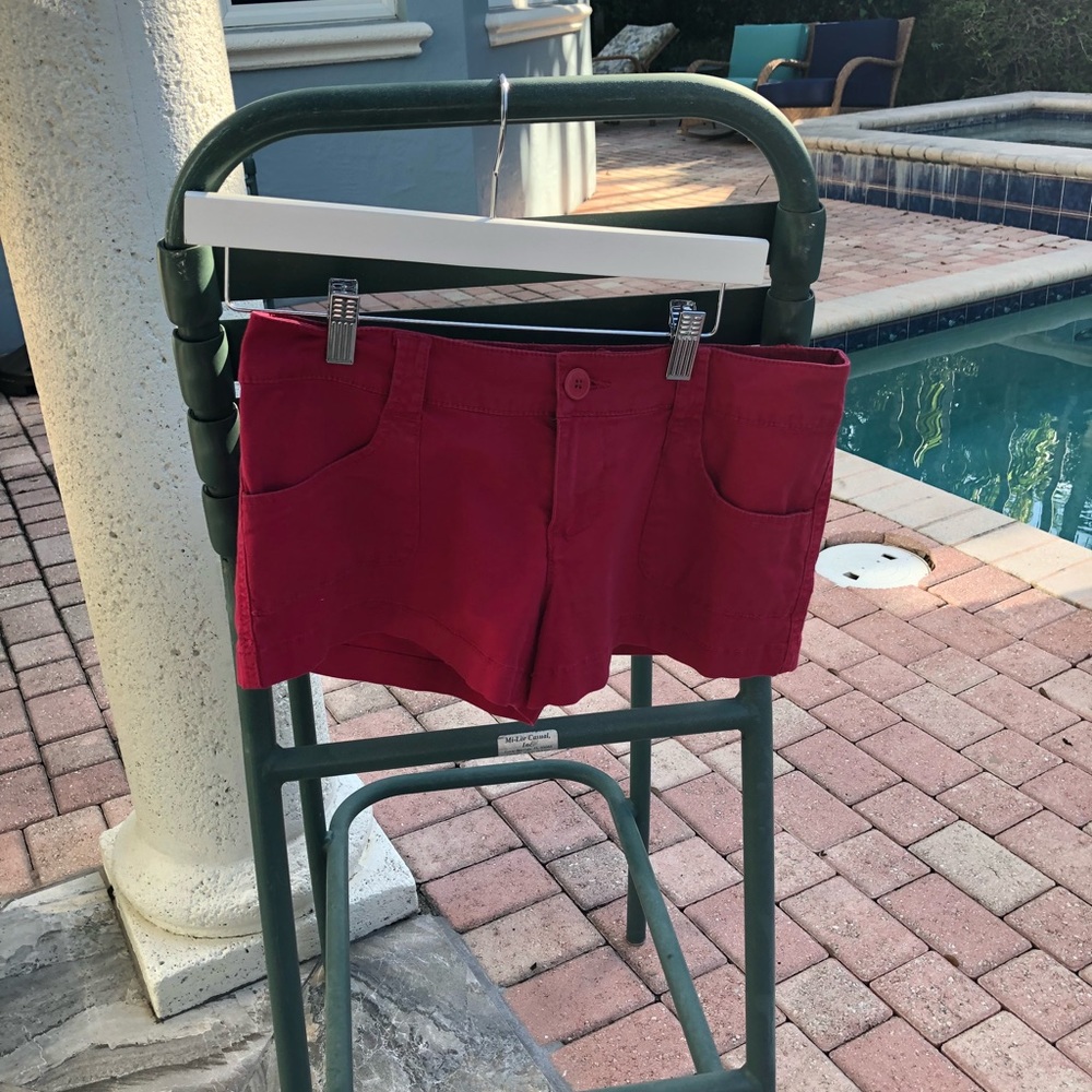 Red Shorts. Size 7